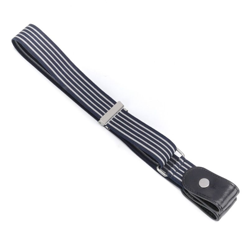 Elastic Belt for Men and Women Adjustable Stretch Leather Belt Buckle Free Comfortable gesp vrije stretch riem