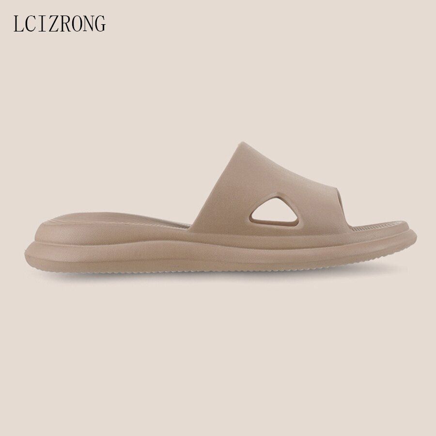 Summer Bathroom Women Home Slippers Soft Non-Slip Slides House Female Shoes Uni Shower Shoes
