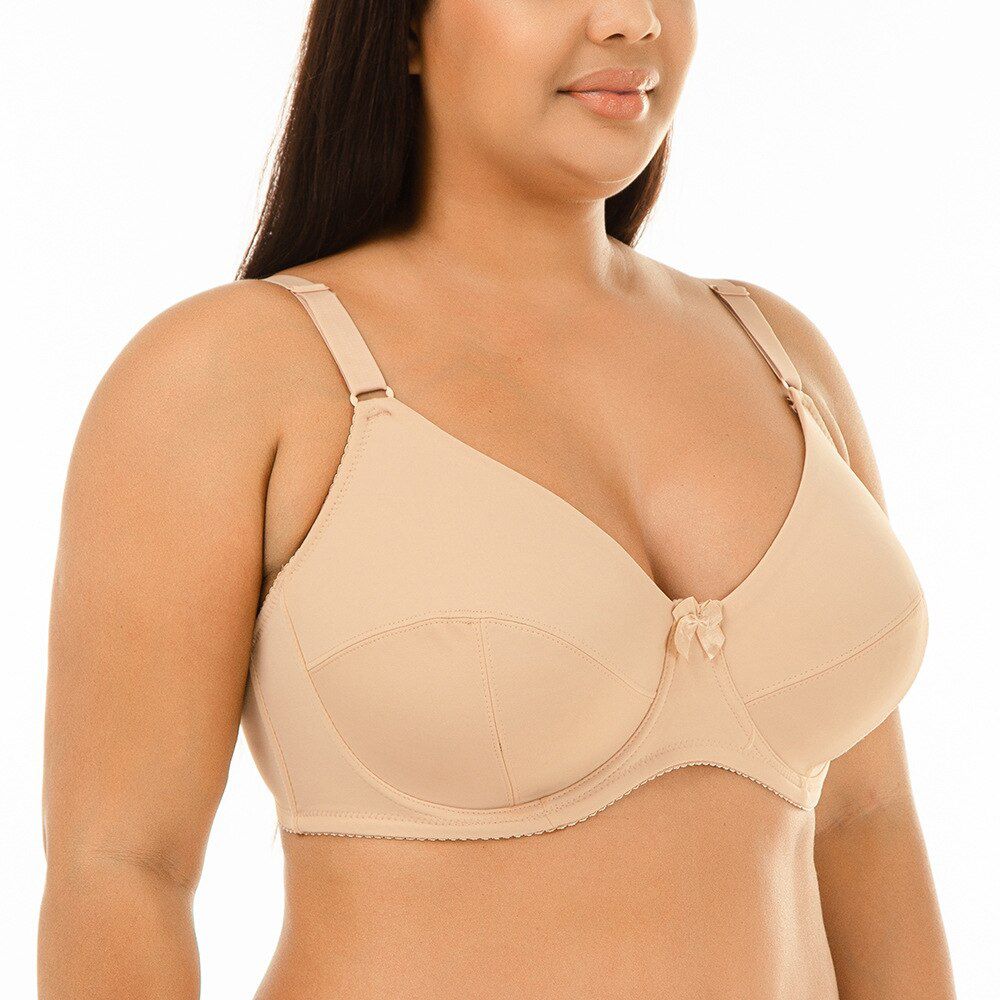Full coverage Support Bra Large Size B C DD E F Minimizer Bras Plus Size Women  Lace Unlined Underwear Push up Lingeries C20