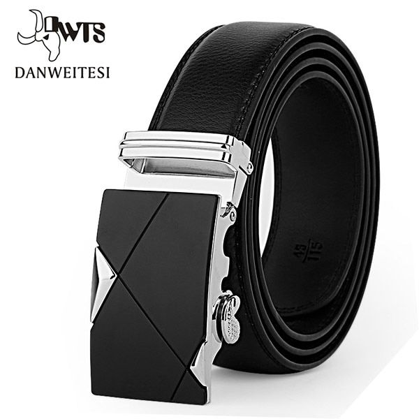 [DWTS] men belt leather belt men luxury belts for men automatic Buckle kids designer designer belts cinturon hombre