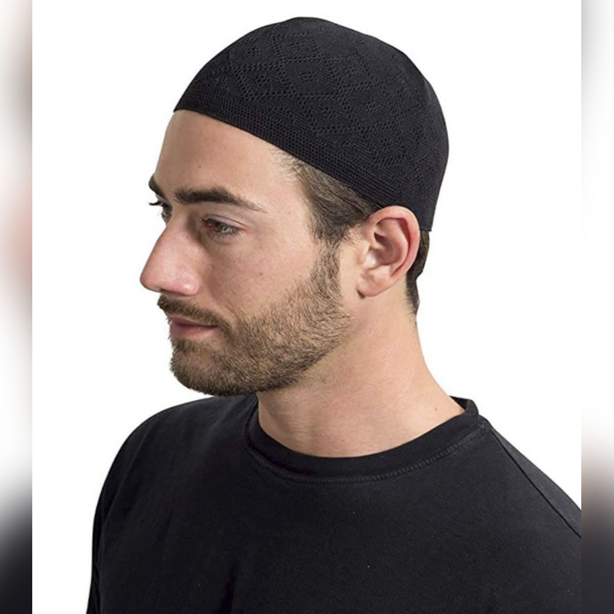 Muslim Prayer Cap for Man Turkish Knitting Cap (Tupi) - Cap