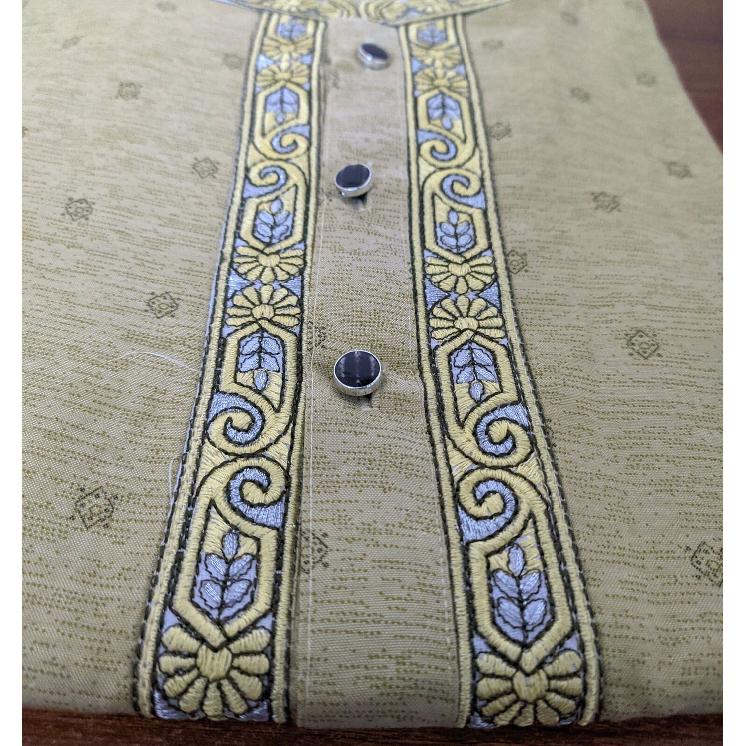 Cotton Fabric Exclusive Semi long Panjabi