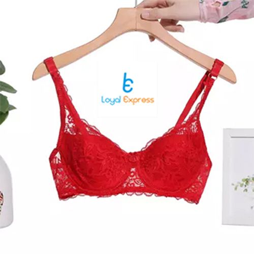 Full lace cute and fresh bra