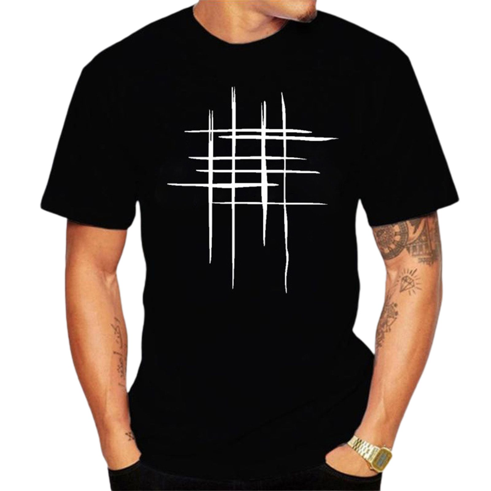 Casual Top O Neck Short Sleeve T-shirts Top