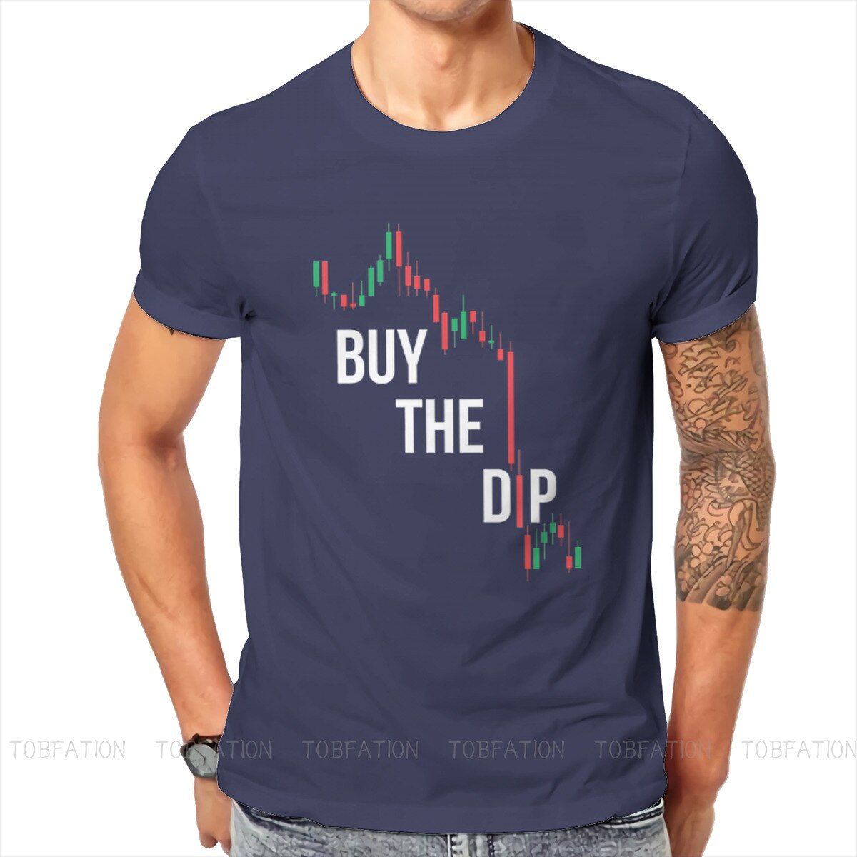 Buy tDip BTFD  Crypto Meme T Shirt Vintage Graphic Oversized O-Neck TShirt Top sell Harajuku Men's Streetwear