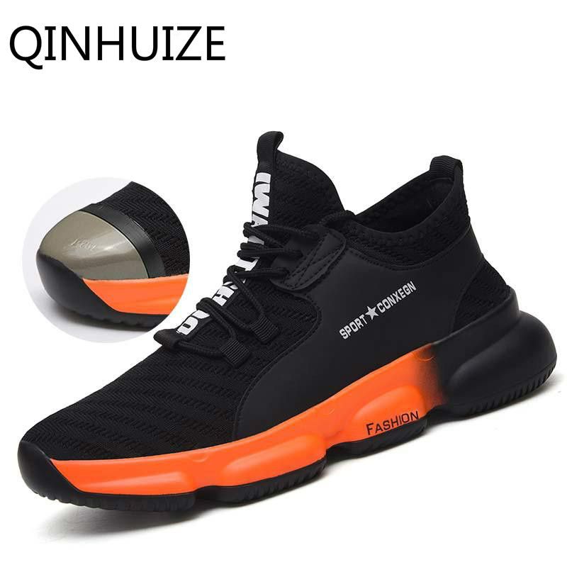 New ultra-light protective shoes for men, , anti-smashing and puncture-proof safety Steel toe work safety boots Site safety shoes Protective shoes
