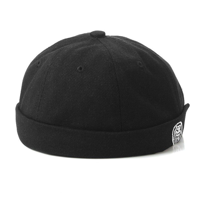 Doitbestboy Landlords cap Brimless Hat Breathable girl Beanie Hats Cotton Spring Chinese character WU Landlord Cap