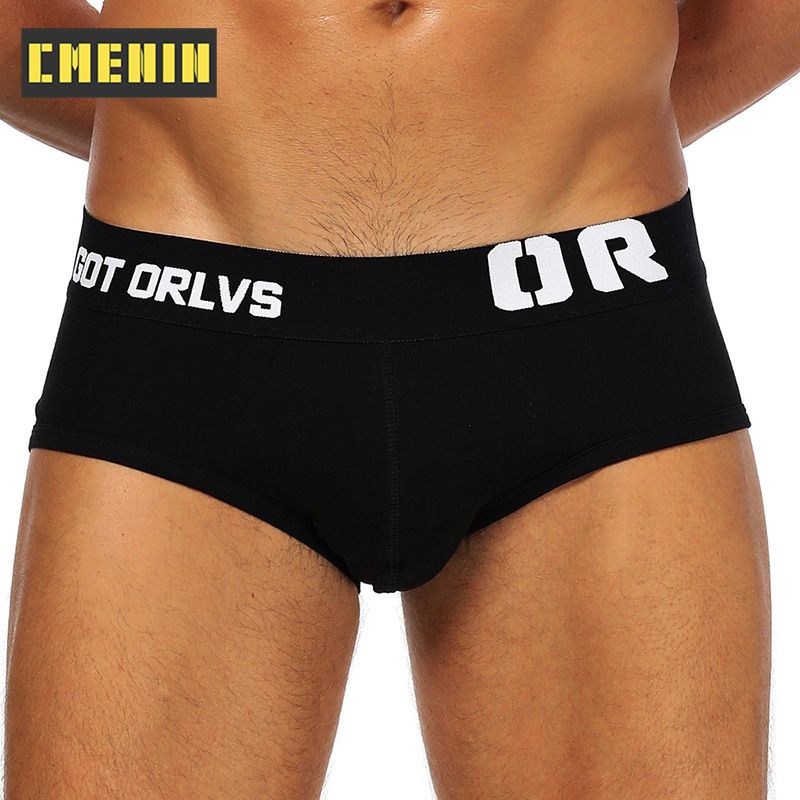 CMENIN Soft ORLVS (1 Pieces) Soft Spandex  Underwear Men Jockstrap Briefs High Quality Men Underpants Male Panties Floral Mens Innerwear OR153