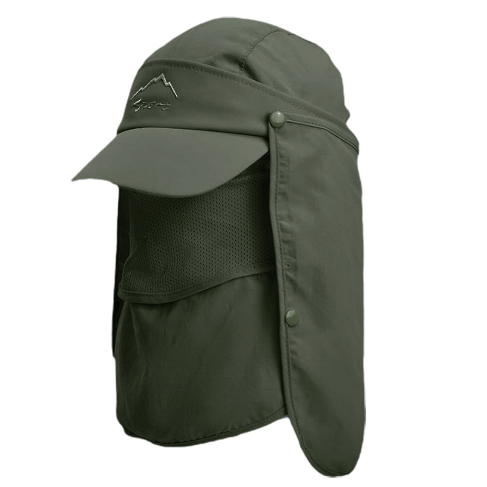 Fishing Cap Removable UV Protective Outdoors Baseball Cap