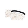 Sweet Women Faux Pearl Elastic Ponytail Holder Hair Rope Band Tie cessory