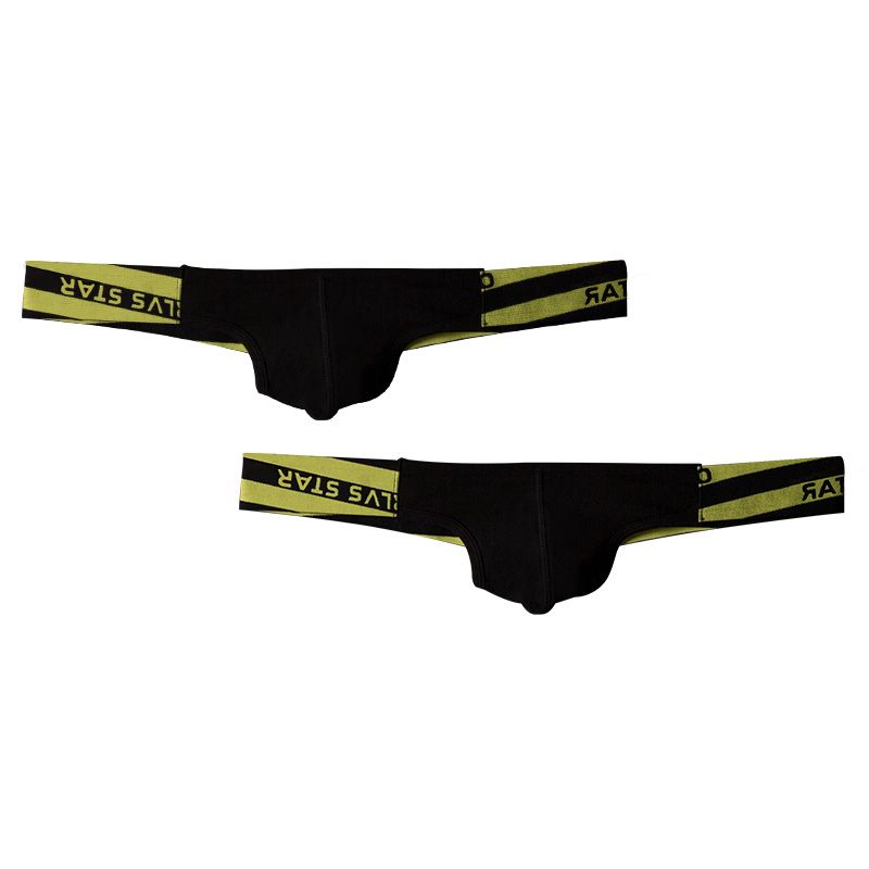 CMENIN ORLVS 2Pcs Cotton Floral Soft Underwear Men Thongs Men Jockstraps Popular Jockstrap G String men Pouch Underwear Pouch OR503