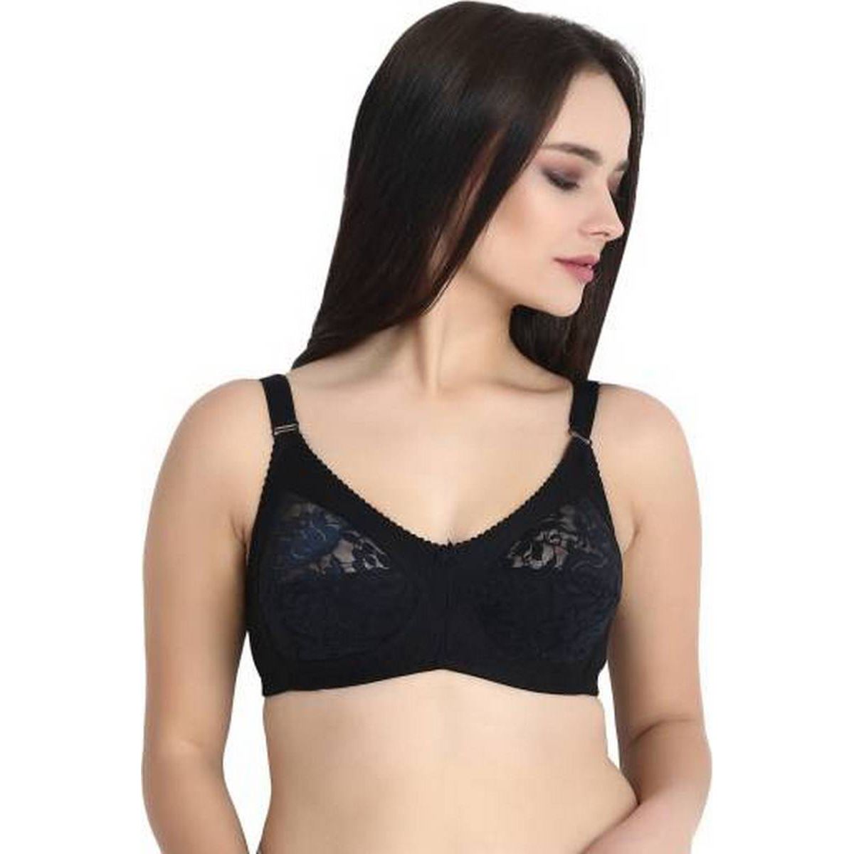 Women's Plus Size Magic Lift Full-Figure Support Bra( half net)