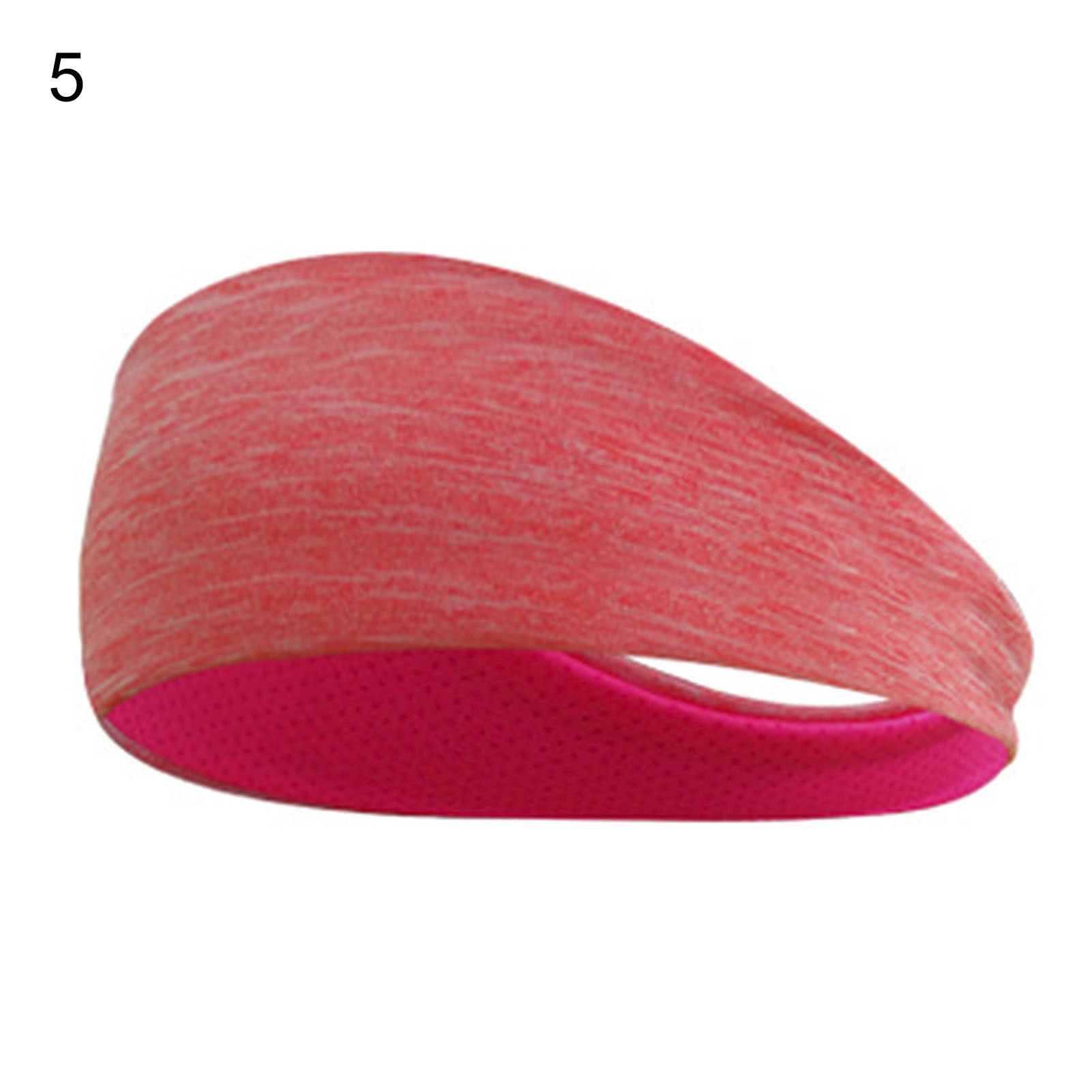 Sport Hairband Multiple Wearing Methods Solid Color Stripe Sport Hairband