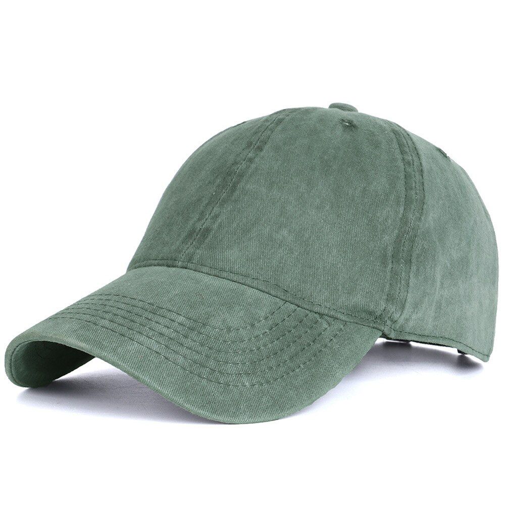 Unisex Cap Plain Color Washed Baseball Men & Women Casual Adjustable Outdoor Snapback Hats Popular Unisex Cap