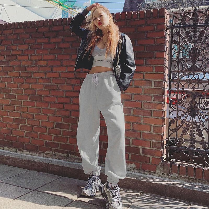 Joggers Wide Leg SweatPants Women Trousers Plus Size High Waist Pants Streetwear Korean Casual Pant Femme Fall