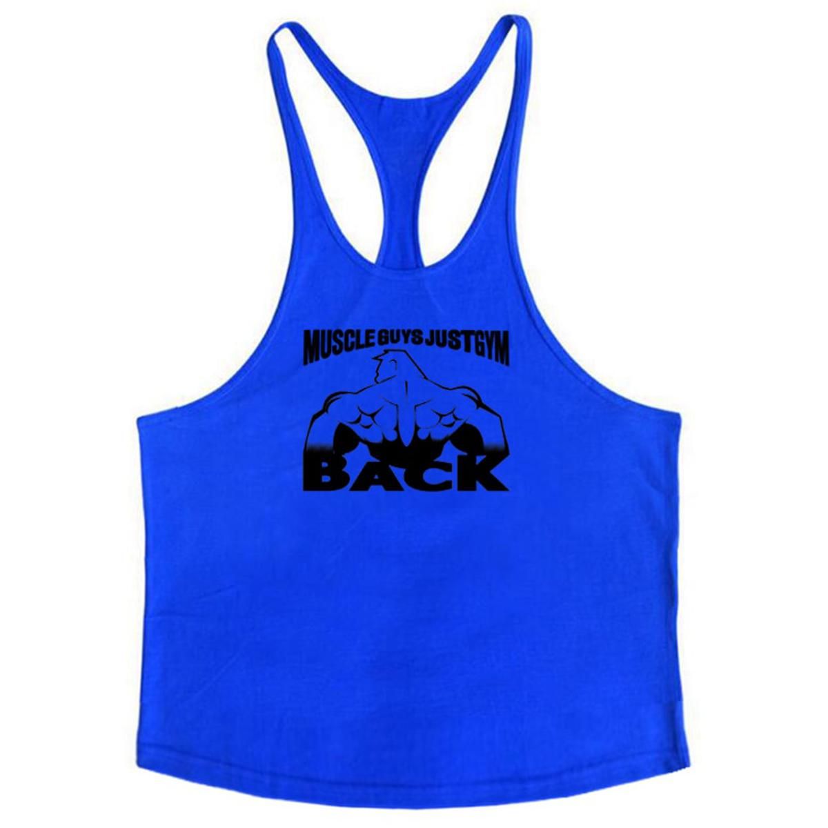 Muscleguys Cotton Gym Clothing Fitness Stringer Singlets Mens Bodybuilding TaTop Men Muscle Sleeveless Shirt Men Running Vest