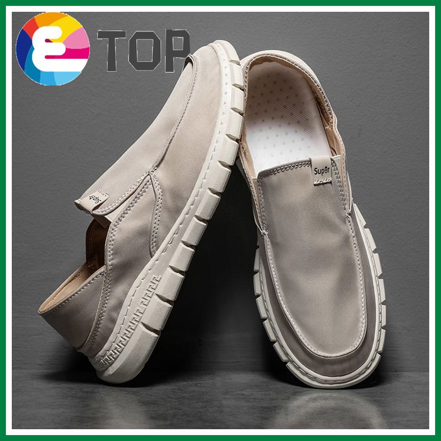 summer new breathable lazy one pedal Korean version of the trend of breathable old Beijing ice silk cloth two and a half slippers Ice silk cloth fabric soft and breathable collection plus purchase priority delivery