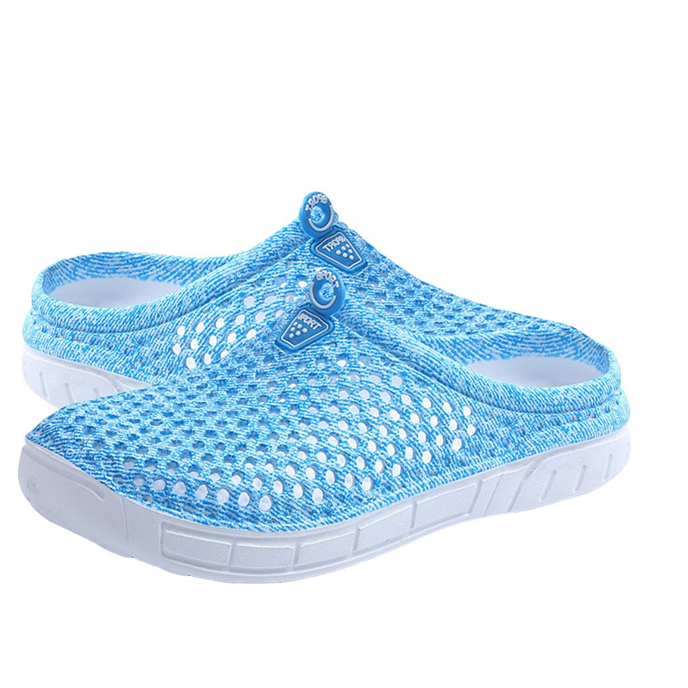 Women Hollow-out Non-slip Clogs Shoes Slip-on Summer Slipper