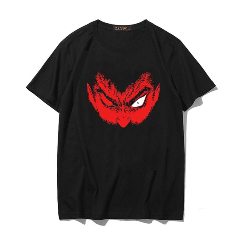 Men Berserk Guts T Shirt Manga Swordsman Gatsu Sacrifice Zodd Anime Cotton Funny Short Sleeve O Neck Tee Shirt hop T-Shirt