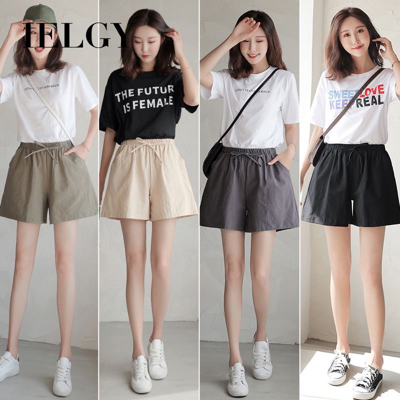 IELGY Summer sports and leisure shorts women