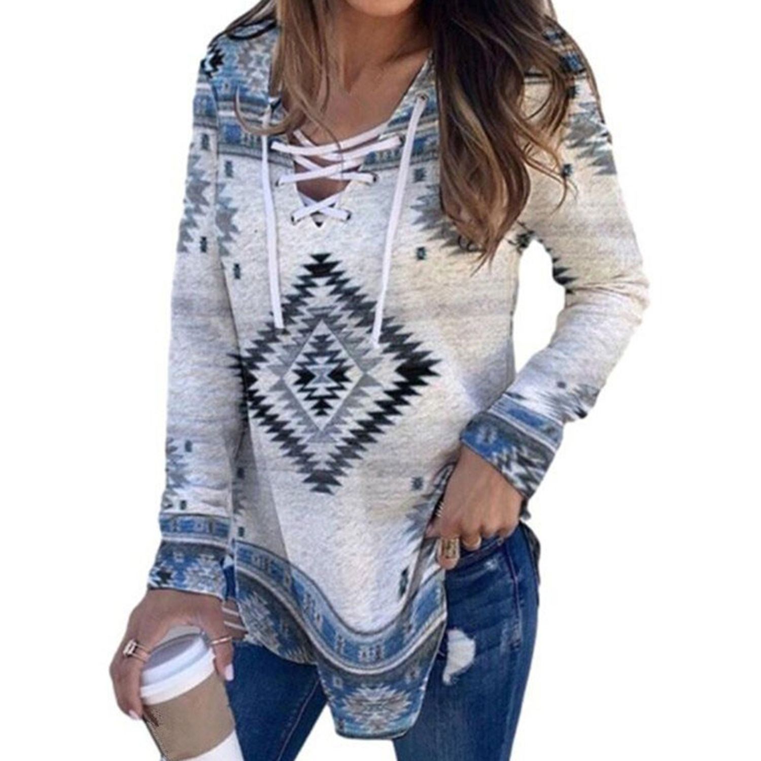 Lady Shirt Loose Skin-friendly Lady Shirt
