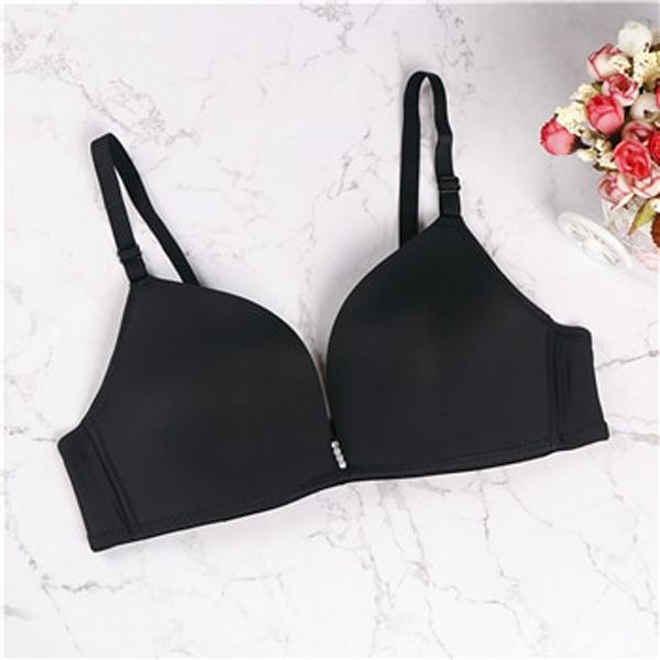 2019  Lingerie Women Solid Color Bra Underwear Fashion Seamless Push Up Bras Wireless Adjusted Bralette