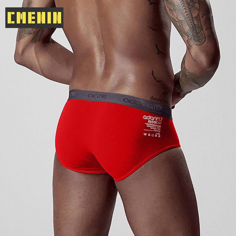 CMENIN (1 Pieces) ADANNU Quick Dry Mesh Underwear Men Jockstrap Briefs 2021 New Men Underpants Male Panties Patchwork Mens Innerwear AD305