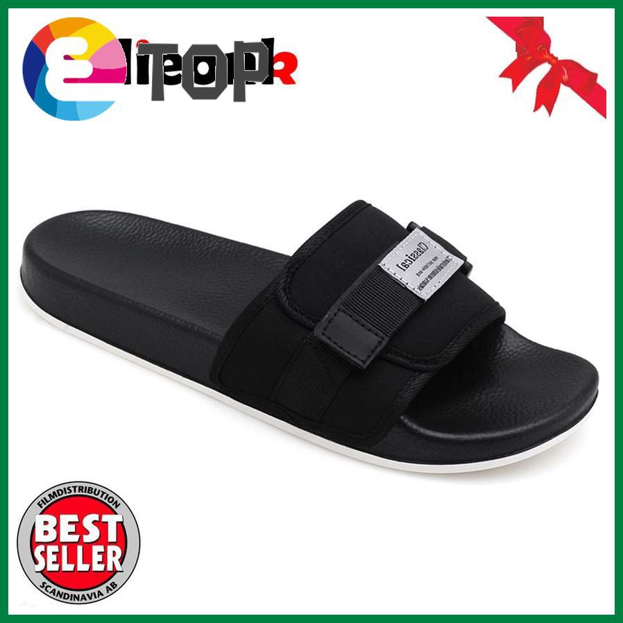 Men Slippers Outdoor Fashion Summer Slippers Beach Slides Indoor Bathroom Slippers Lover's Slides Flip Flops Slip Lelaki Selipar Flip Flops Slip