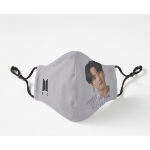 BTS V Kim Tae-hyung V Mi Yooni Suga Pop Star BTS Band Jeon Jung-kook four Layer Face mask for Men and Women Gaming with Adjustable Ear Loop and Digital Print Face mask Graphics Print Anime mask and flower stylish fashion mask
