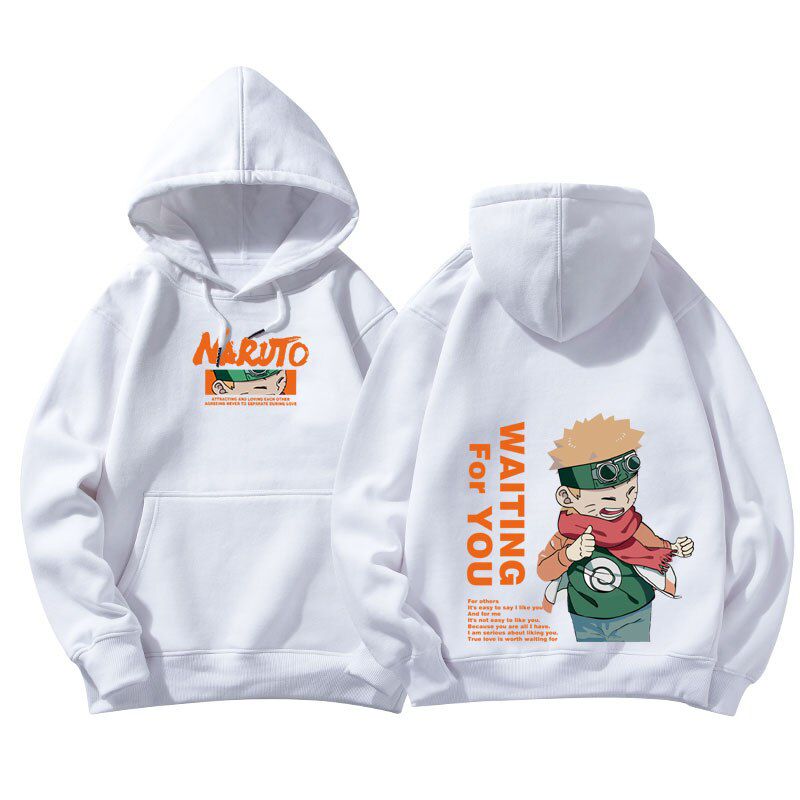 Harajuku Sweatshirt Hinata Couple wear Hoodies Unisex Casual Japanese Anime Printed Men's HoodieS Male Streetwear Fashion tops