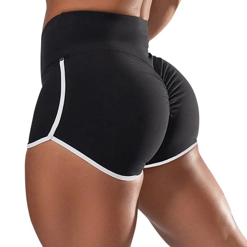 Summer Sport Shorts Women High Waist Elasticated Seamless Fitness Leggings Push Up Gym Training Gym Tights Yoga Short Hot S_ale