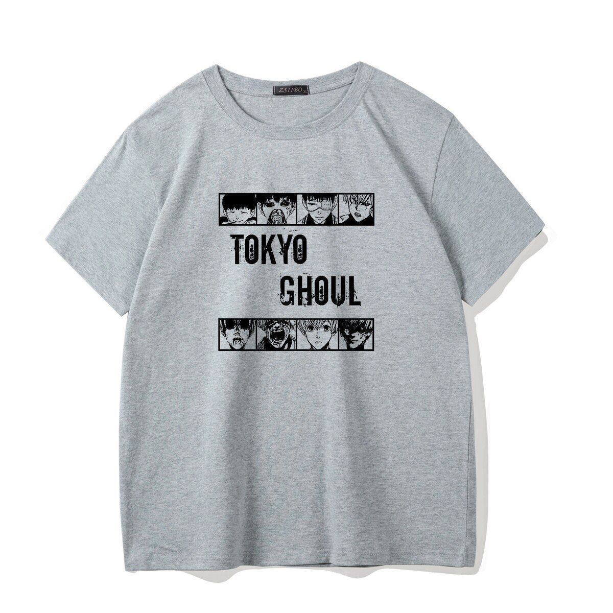 Japanese anime Kaneki Ken tops Y2k Tokyo Ghoul women T-shirt Punk Harajuku dark cartoon Tees Streerwear S-2XL women clothing