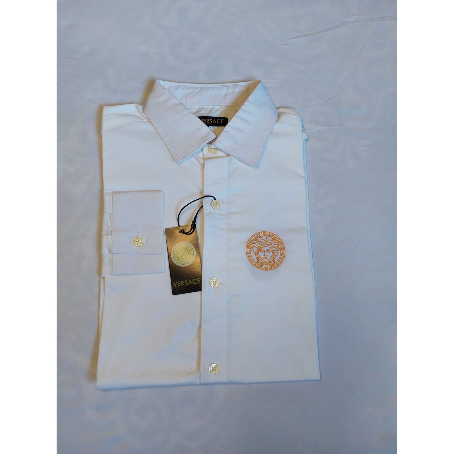 Fashionable Men's Casual Solid White Color Shirt
