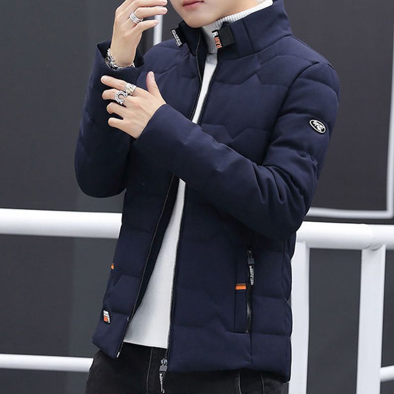 Winter Coat Men Thicken Casual Parka Slim Outwear Waterproof Warm Stand Collar Outwear Coat M-4XL