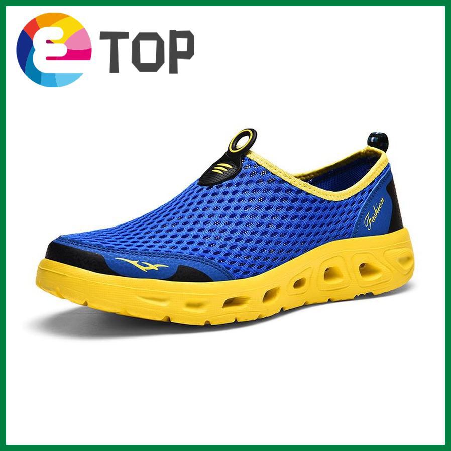 Sports Sandals for Men Outdoor Water Shoes Surfing Shoes Quick Dry Slippers Slip On Sport Shoes Upstream Shoes Beach Shoes Croc Men