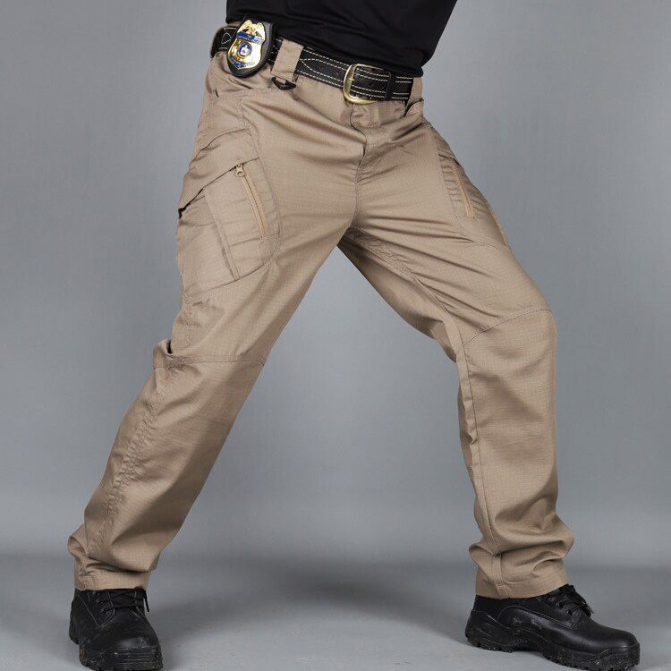 Men's Tactical Pants Special Forces Overalls Outdoor Multi-pocket Wear-resistant Pants  Training  Fan