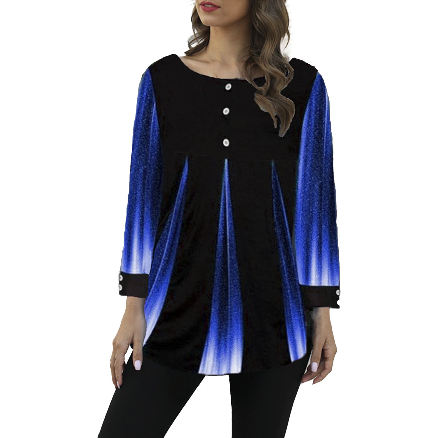 Tee Shirt Shrink Resistant Loose Fit Printing Women Blouse