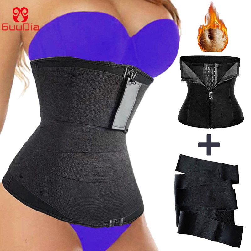 Tummy Wrap Belt Waist Trainer Corset Women Adjustable Waist Trimmer Snatch Wrap Tummy Control Belts Slimming Body Shaper