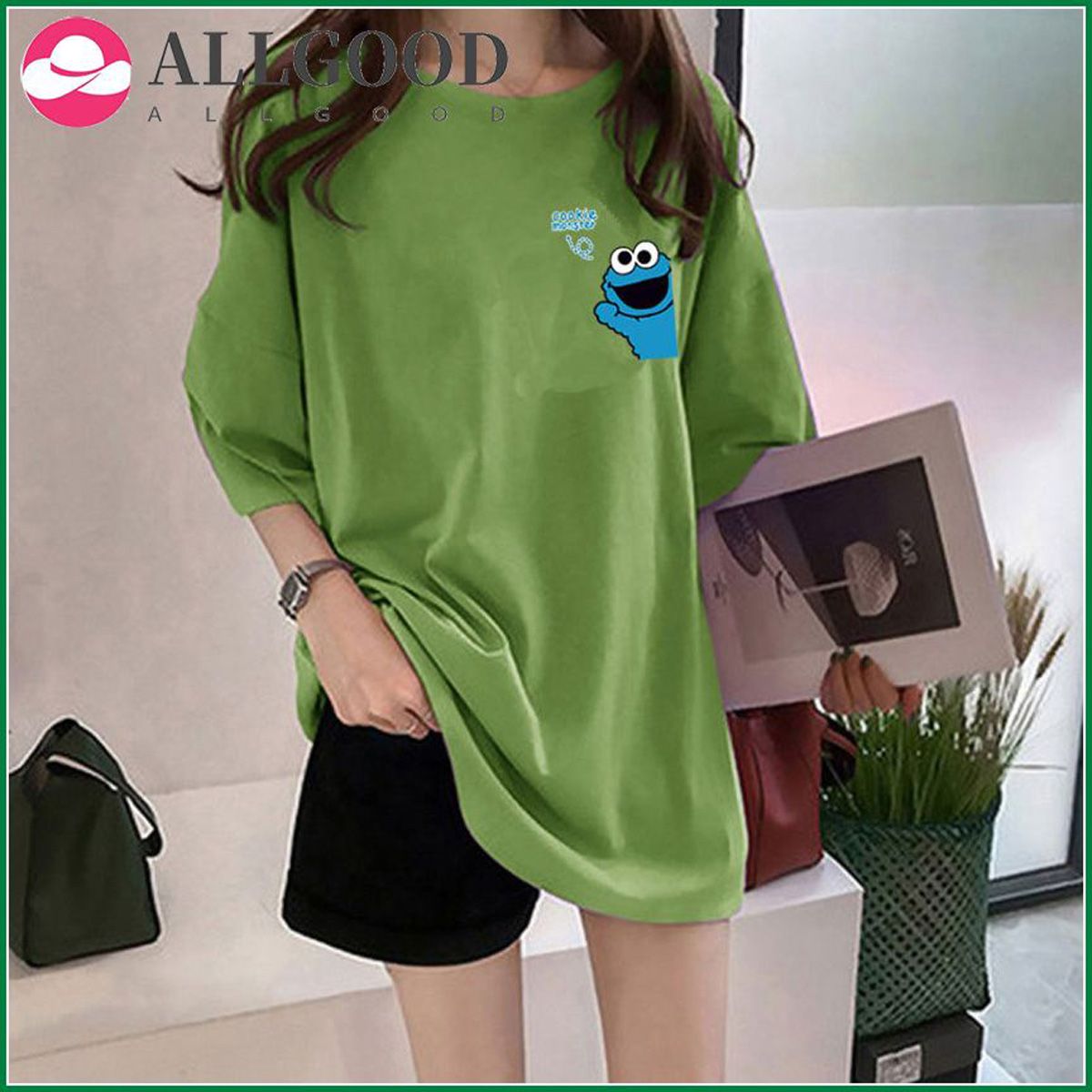 oversized Tee Shirt 7 Solid Color Basic T-shirts Women Casual Harajuku Summer long white black Tops Korean Hipster White T Shirt