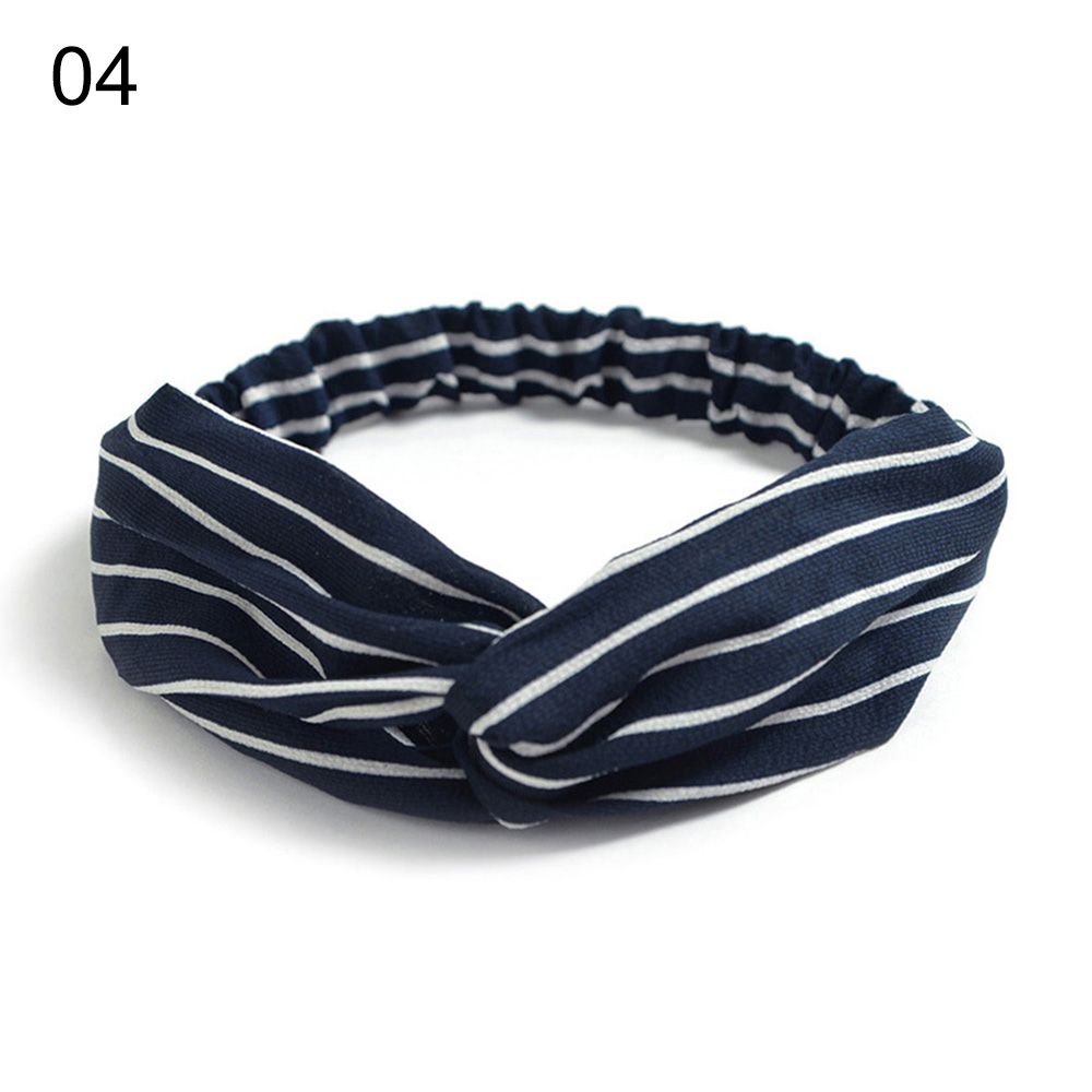 【ALLGOOD】Hair Accessories Cross  Turban Head Wrap Headbanfor Women Bohemian HairbanGirls Hair BanLadies Headwear