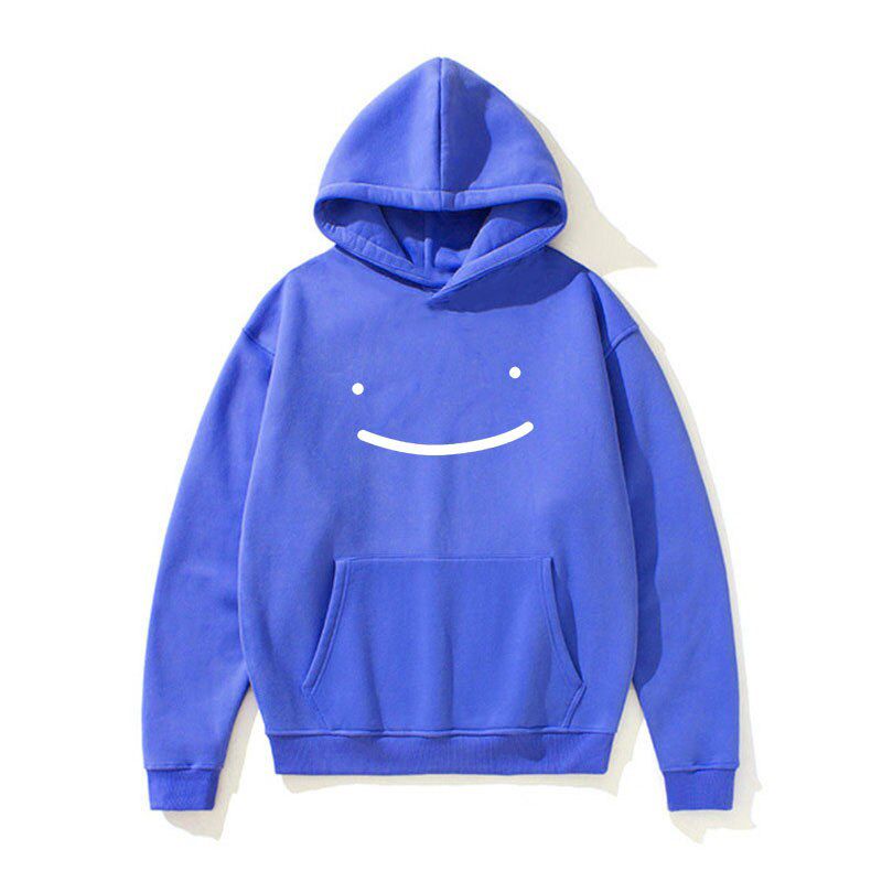 Dream Smp-long sleeve Harajuku sweatshirt, Dream Merch-men's and women's hoodies, streetwear, Harajuku, oversized casual fashion
