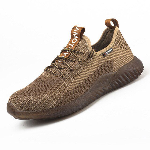 Summer Steel Toe Work Shoes Men Puncture Proof Safety Shoes Man Light Industrial Casual Shoes Male Workplace Safety Work Boots
