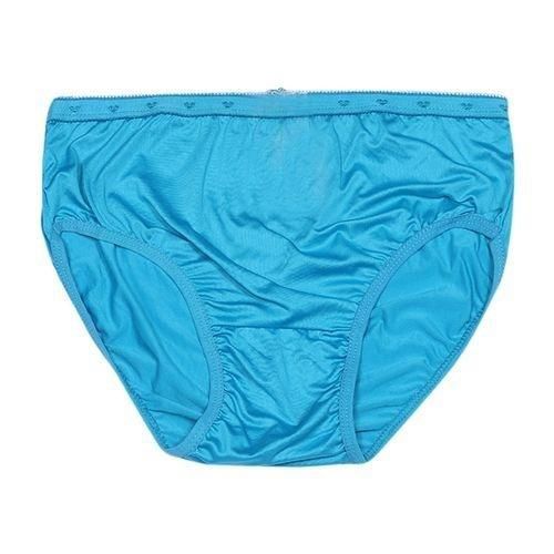 Dodger Blue Cotton Panty For Women