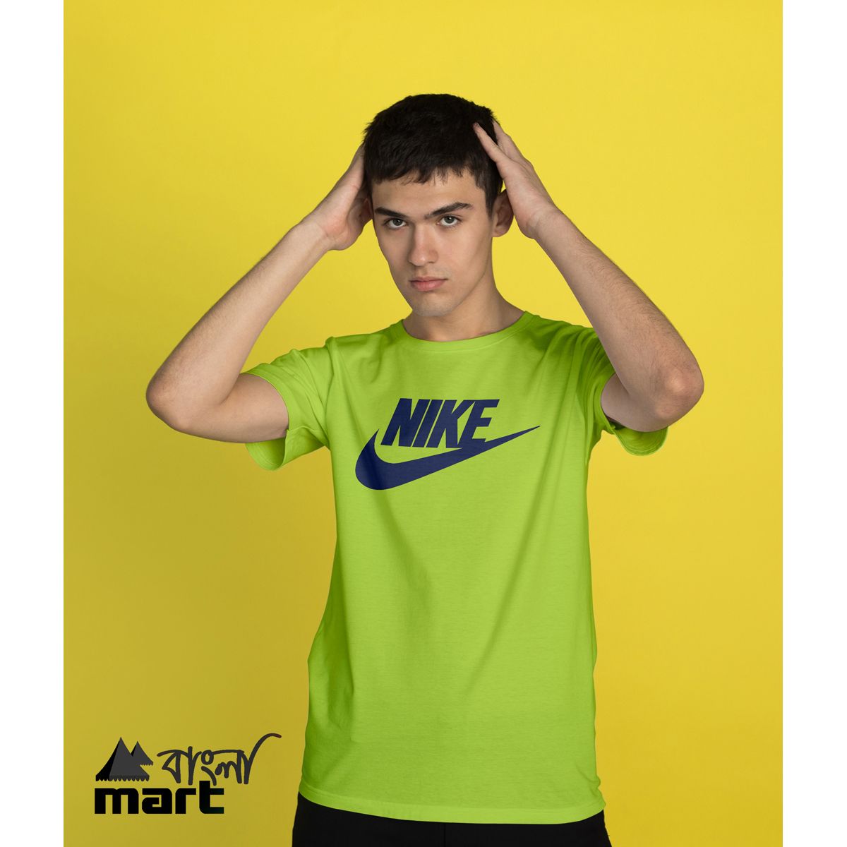 Latest Nikee Brand Half Hata Tshirt - T Shirt For Man