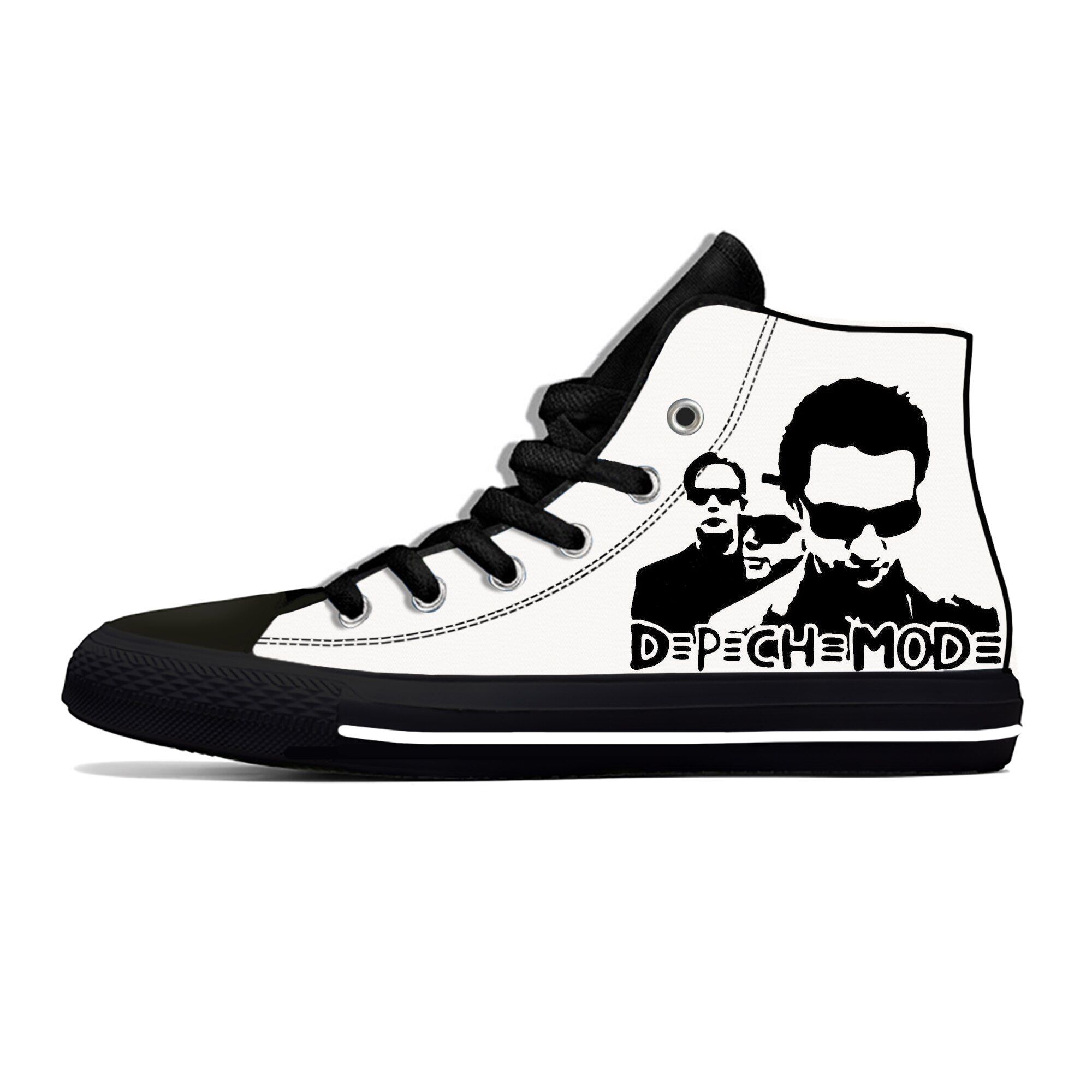 DepecBand High Top Sneakers Mode Mens s Teenager Casual Shoes DM Canvas Running Shoes ed Lightweight shoe