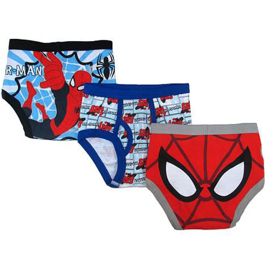 Spider-Man Little Boys' 3-Pack Briefs