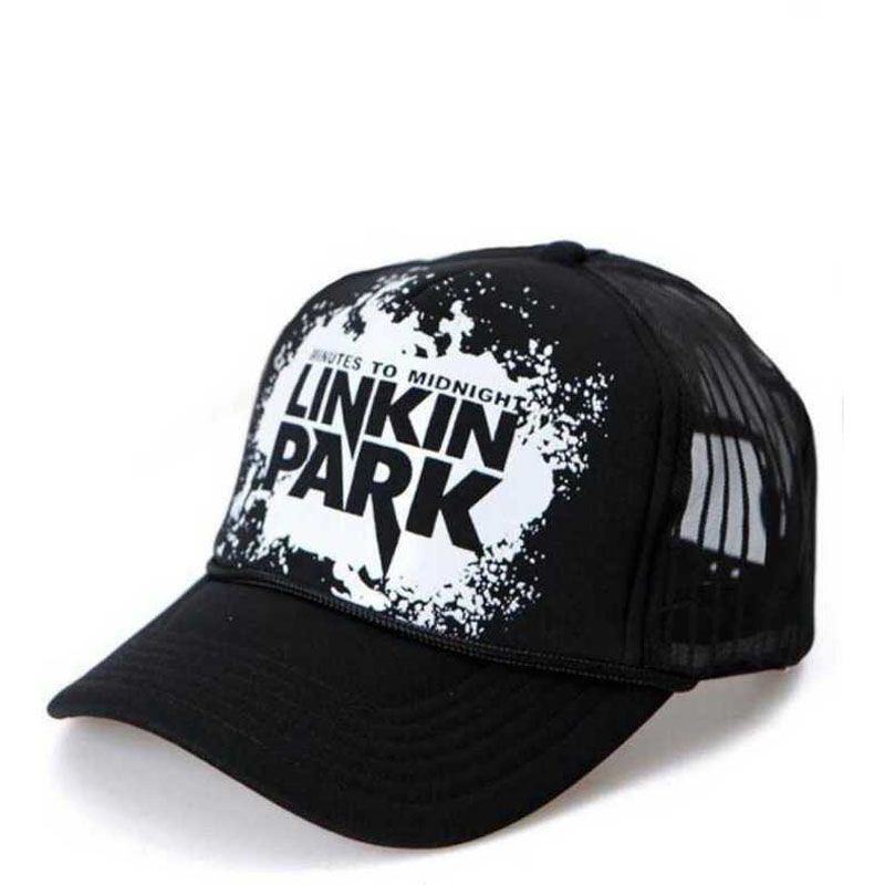 LINKIN PARK Printed Baseball, Half Net, Mesh Cap, Trucker Cap