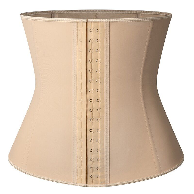 Latex Waist Trainer Corset Sweat Trimmer Belt Workout Girdle Weight Loss Cincher Slimming Body Shaper Modeling S Shapewear