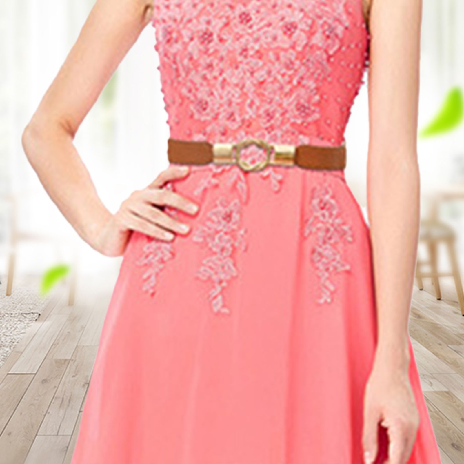 Lady Waist Strap Exquisite Workmanship Elegant Women Belt