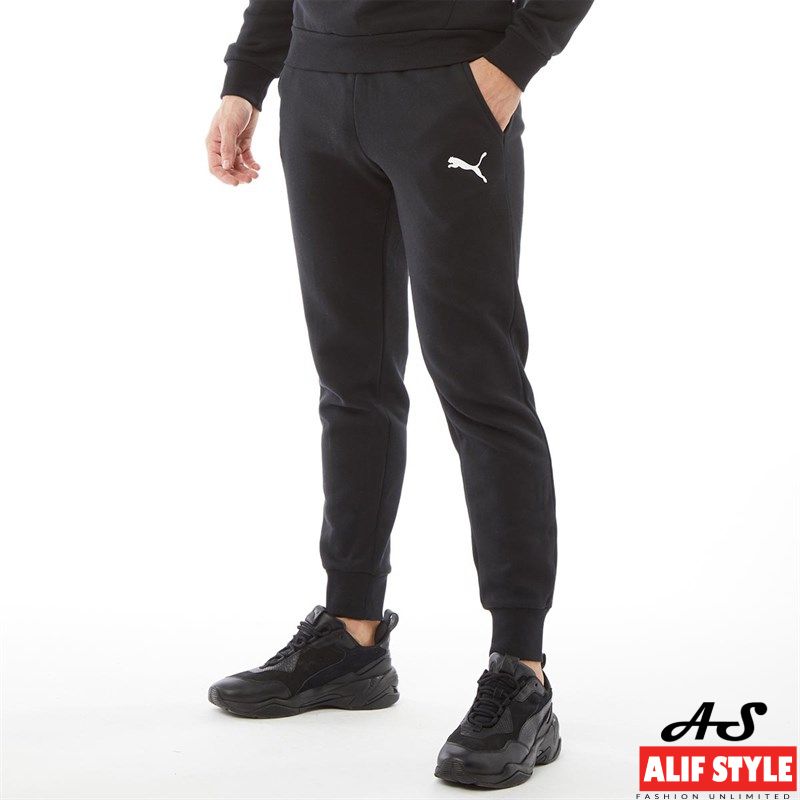 Slim Fit Deep BlackTrousers Joggers Sweats Pants for Mans
